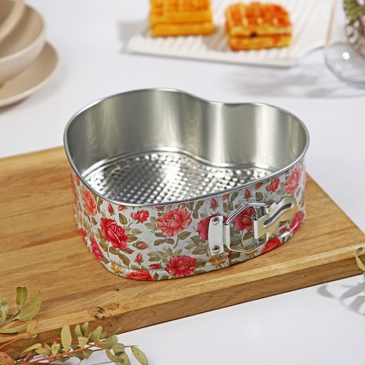 Набор форм для выпечки Доляна «Розарий», 3 предмета: d=17/21/24 см, съёмное дно