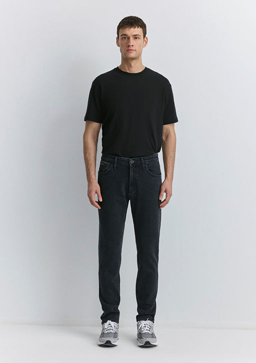 Milan Mavi Black Antrasit Jean Pantolon  фото 4