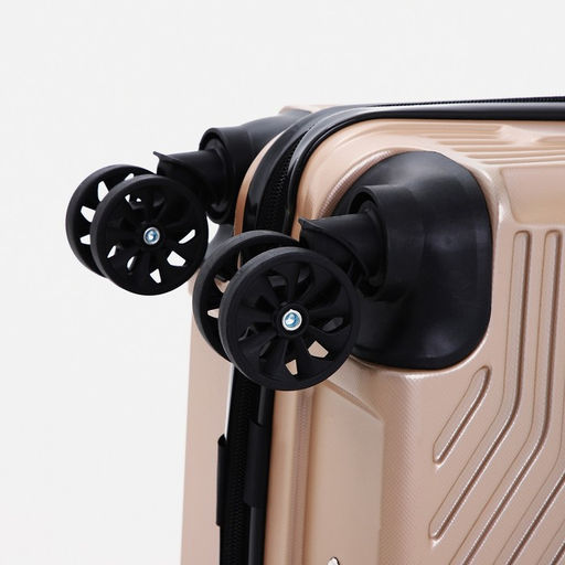 Чемодан малый 20, отдел на молнии, кодовый замок, цвет бежевый - Simaland фото 8