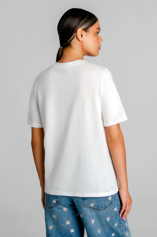 Арт. 31167 Футболка женская  44-52 (5 шт) Цвет:молочный