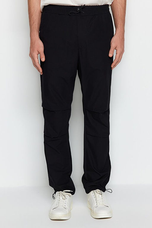 Siyah Jogger Fit Baggy Para__t Pantolon TMNSS23PL00045