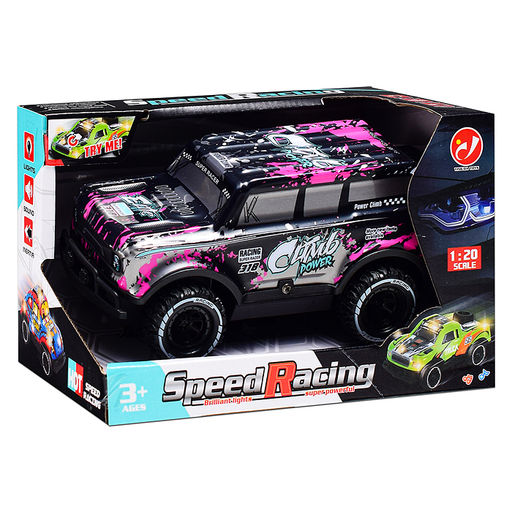 Машина "Скорость дороги" 1:20, свет, звук, в коробке