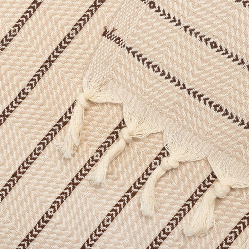 Пештемаль Полосы 100х180 см, бежевый - Lovelife фото 4