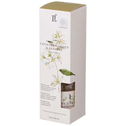 ДИФФУЗОР АРОМАТИЧЕСКИЙ COUNTRY GARDEN & JASMINE 100 МЛ - Lefard фото 3