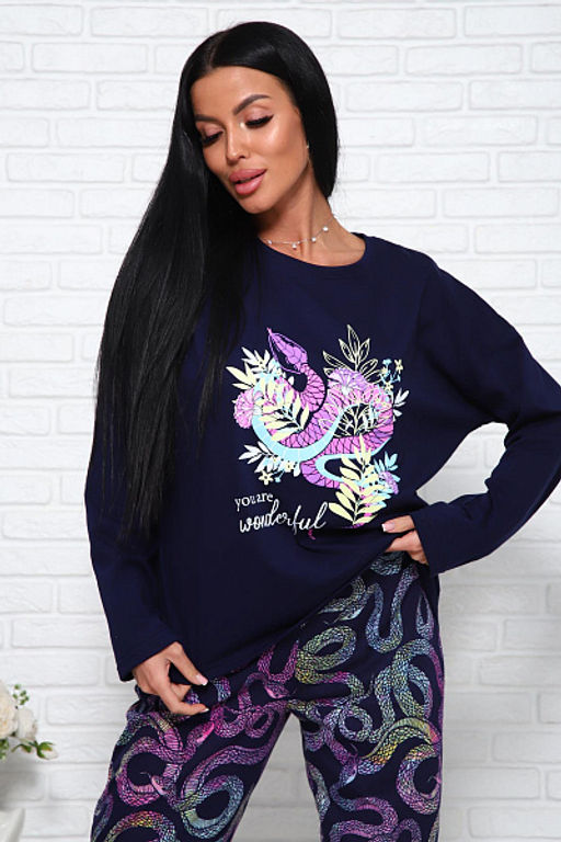 Костюм с брюками (01027. малиновый) - Плиона фото 14