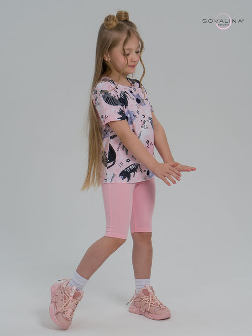Костюм Актив ленивые котики-розовый - Sovalina фото 19