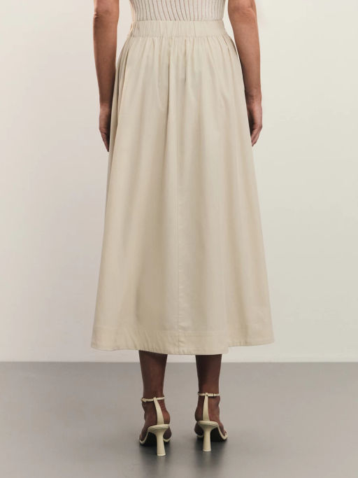 Миди юбка из тенселя / Zarina  фото 5