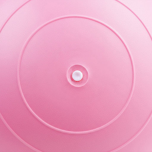 Фитбол 50см ROCKET Антивзрыв, цвет розовый (50-55см 600г)