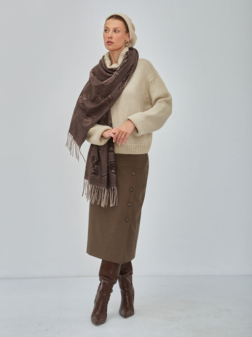 Палантин женский RH9-1555-3 - Tantino фото 7