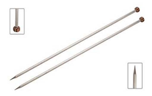 k128 Спицы прямые Nova Metal 35 см 5.5-7