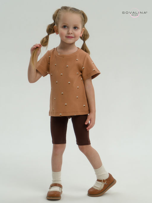 Костюм Актив белые кораблики-какао - Sovalina фото 13