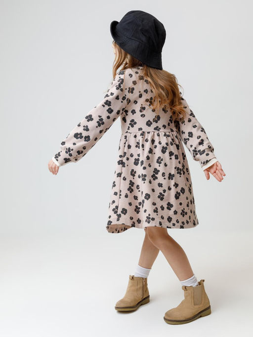 КР 5952/бежевый 1305 Н085 к613 платье для дев