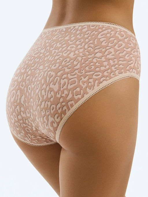Трусы БMi_T Leopardo 2221-42CE Slip Midi (леопард) - Cappuccino/Leo - Minimi фото 2