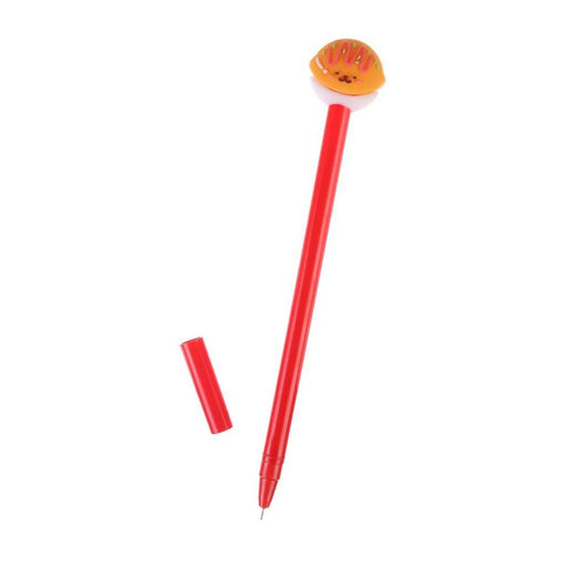 Цена за 12 шт. Ручка - прикол гелевая МИКС Булочка (штрихкод на шт.)