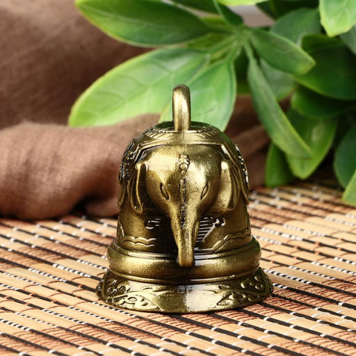 Цена за 2 шт. Колокольчик Слоны 5х4,2х4,2 см - Simaland фото 4