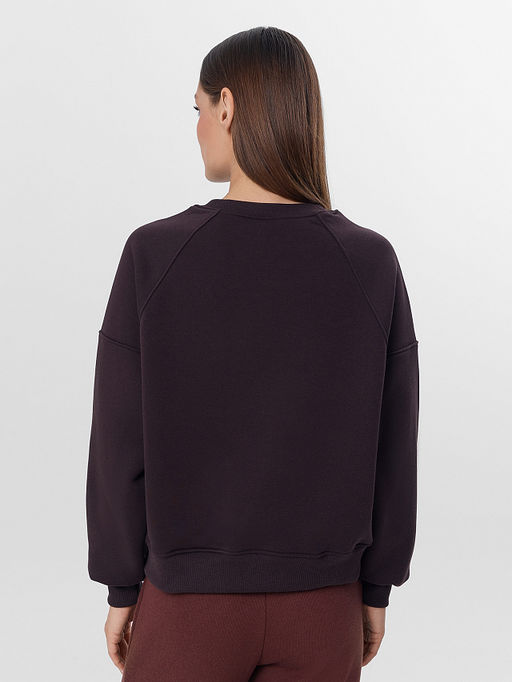 Свитшот женский коричневый - Mark formelle фото 2