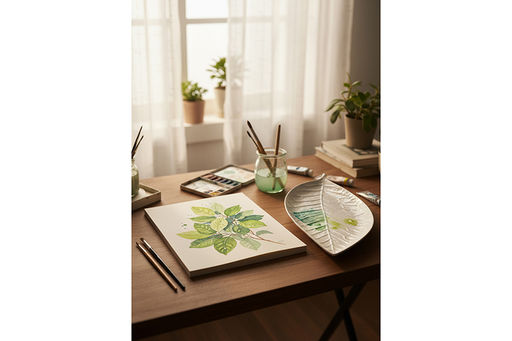 Блюдо "Лист" Elan Gallery