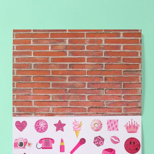 Наклейки в книжке «Опасно!», 3 фона, 20.7×14.2 см