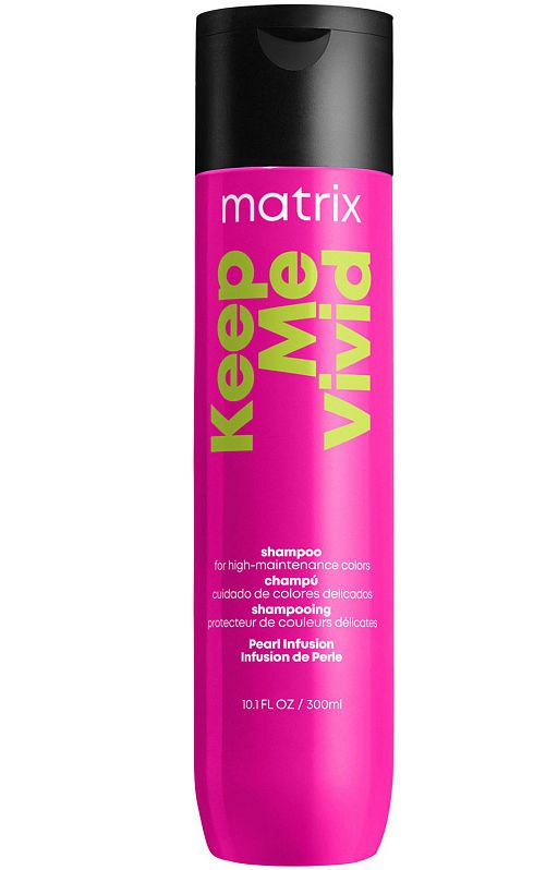Шампунь бессульфатный Keep Me Vivid питание и блеск окрашенных волос, 300 мл - Matrix фото 3