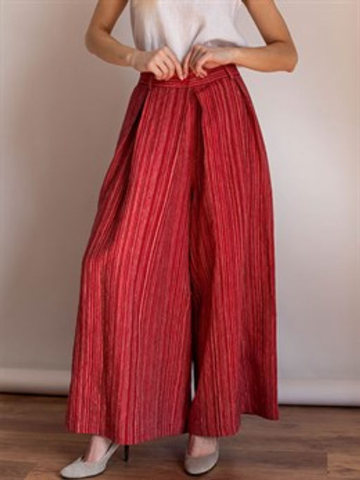 юбка-брюки  лен 50%, хлопок 50% - Волтри фото 4