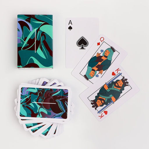 Карты игральные бумажные, колода 54 шт., 8.7×5.7 см