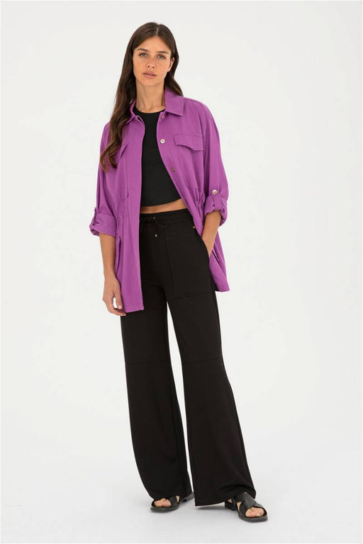 Женская фиолетовая куртка Неожиданная скидка в корзине - U.s. polo assn фото 4