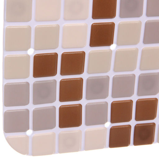 Коврик в ванну 64х34 "Орегон" серо-коричневый