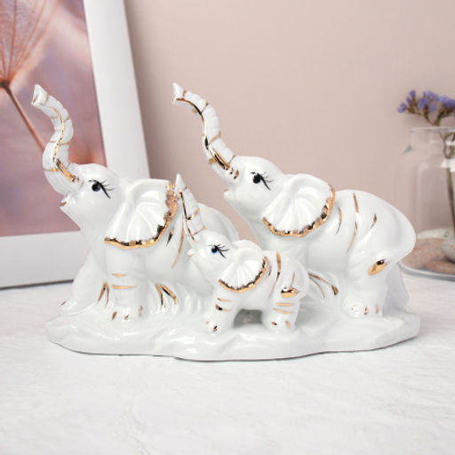 Статуэтка Слоны 17х6,5х12 см / W3124А /уп 48/ - Галеонтрейд фото 2