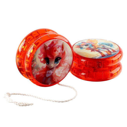 Цена за 12 шт. Йо-йо световая Единорожек, МИКС - Simaland фото 2