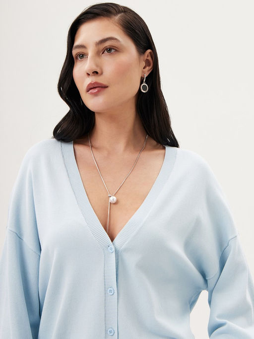 Кардиган женский 12621-54021 l.turquoise