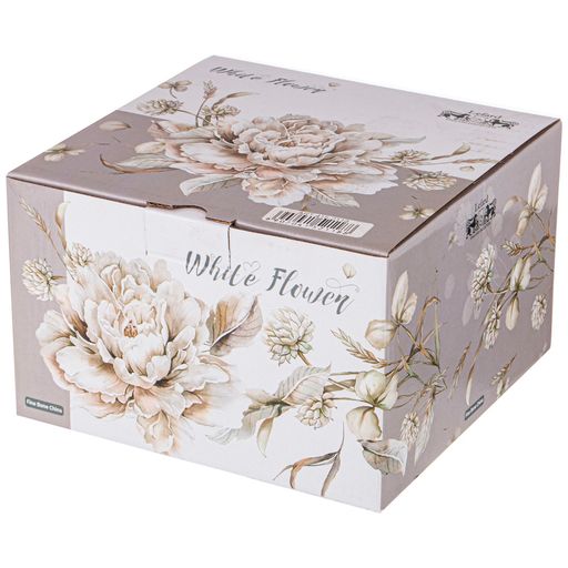 ЧАЙНАЯ ПАРА LEFARD WHITE FLOWER 500 МЛ СЕРАЯ  фото 2