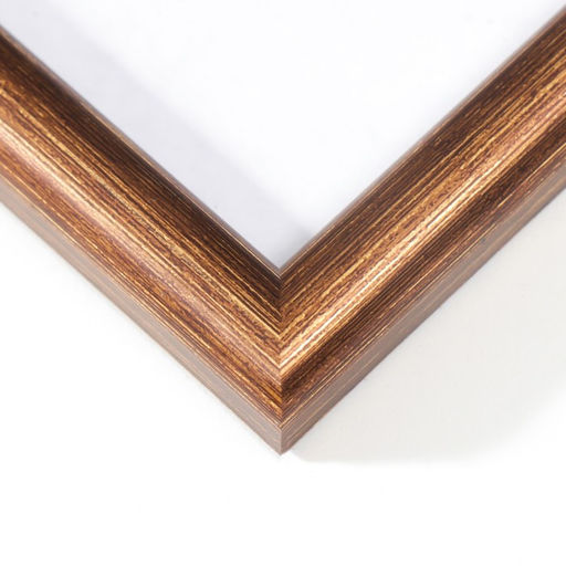 Фоторамка пластик 21х30 см бронза