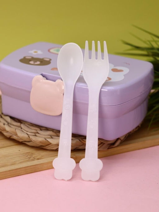 Ланчбокс "Bear-bunny", purple, 700 мл