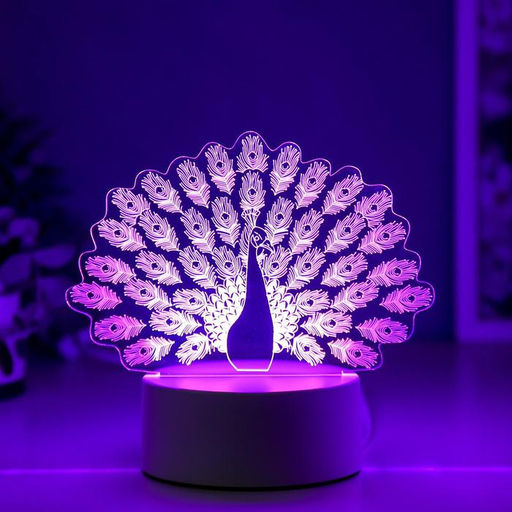 Светильник «Павлин» LED RGB от сети RISALUX