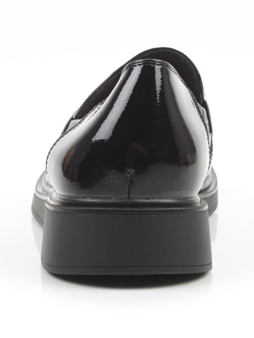 03-DEB103-3 BLACK Лоферы женские (натуральная кожа)