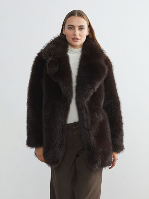 Ceket Yaka Kad?n K?rk Mont