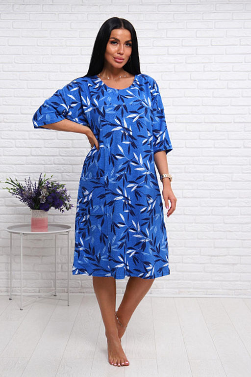 Туника махра (01020, синий)