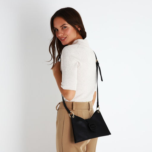 Сумка-мессенджер на молнии, цвет чёрный - Simaland фото 3