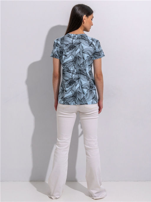 футболка 1ЖДФК3302001н - Апрель фото 5