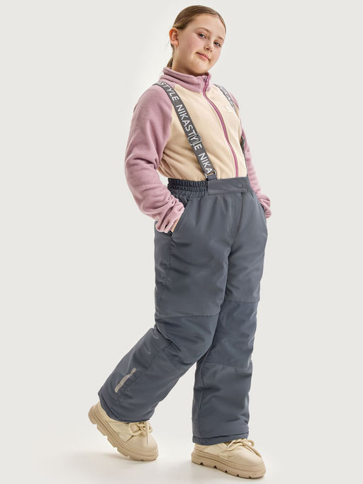 Брюки +2з6025 серый