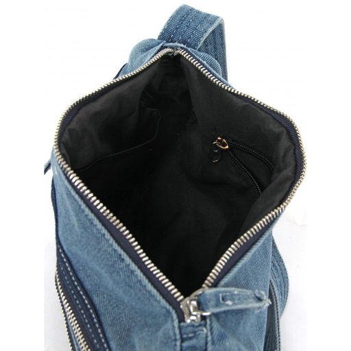 Сумка женская текстиль JN-8184, 1отдел, голубой jeans SALE 261784 - Bobo фото 8