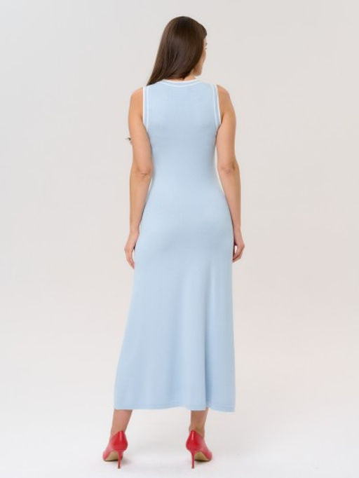 Платье женское ZZ-03005 l.blue/white - Eleganzza фото 4