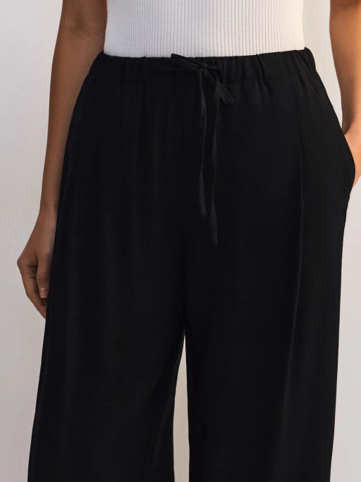 Льняные брюки с эластичным поясом ZR2605012102-50 / Zarina