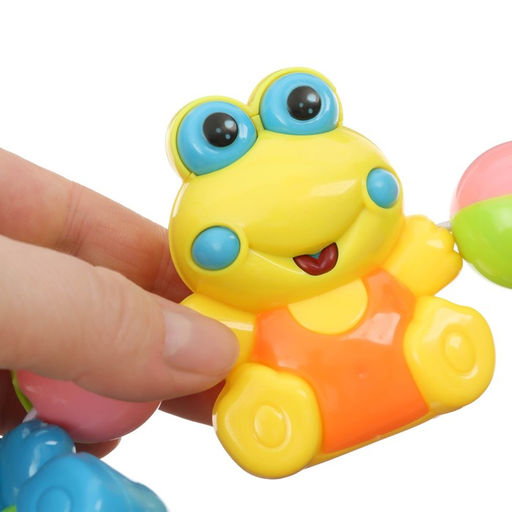 Растяжка на коляску/кроватку Крошка Я «Лягушата», 4 игрушки, МИКС