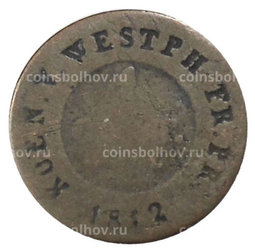 1 сантим 1812 года Вестфалия