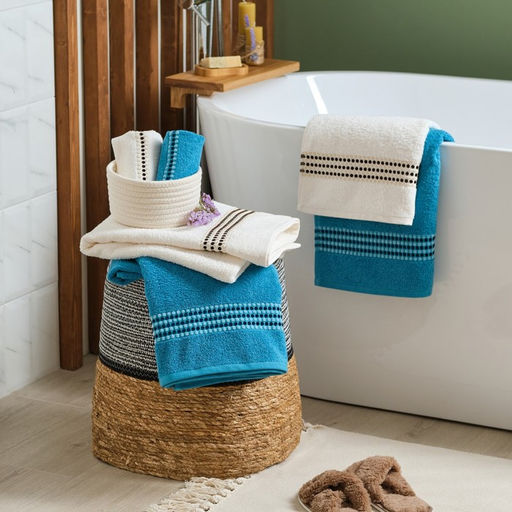 Полотенце махровое Love Life «Адажио» 70×140 см, белый, 100% хл, 450 г/м²