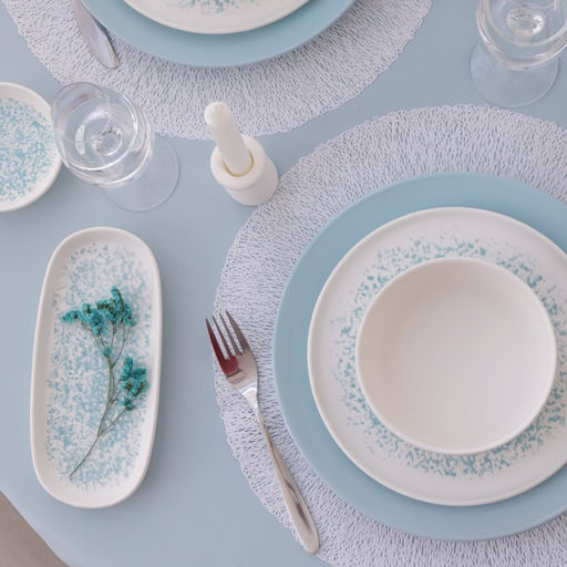 Соусник фарфоровый Лунный океан, d=10,2 см, цвет белый - Magistro фото 12