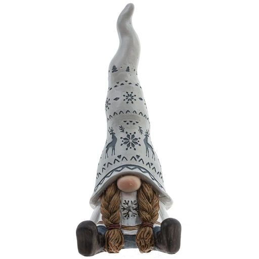 Фигурка декоративная "Гном", L8 W7,5 H17 см, 4в.