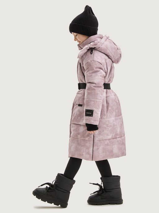 Пальто 6з7425 пудра - Nikastyle фото 2