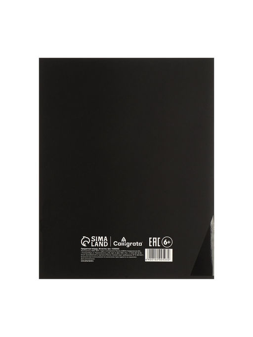 Набор предметных тетрадей Calligrata TOP. BlackTone, 10 предметов, 48 листов, со справочным материалом, обложка из мелованного картона, софт-тач, выборочн...